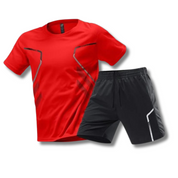 Tweedelige herenset in sportkleding