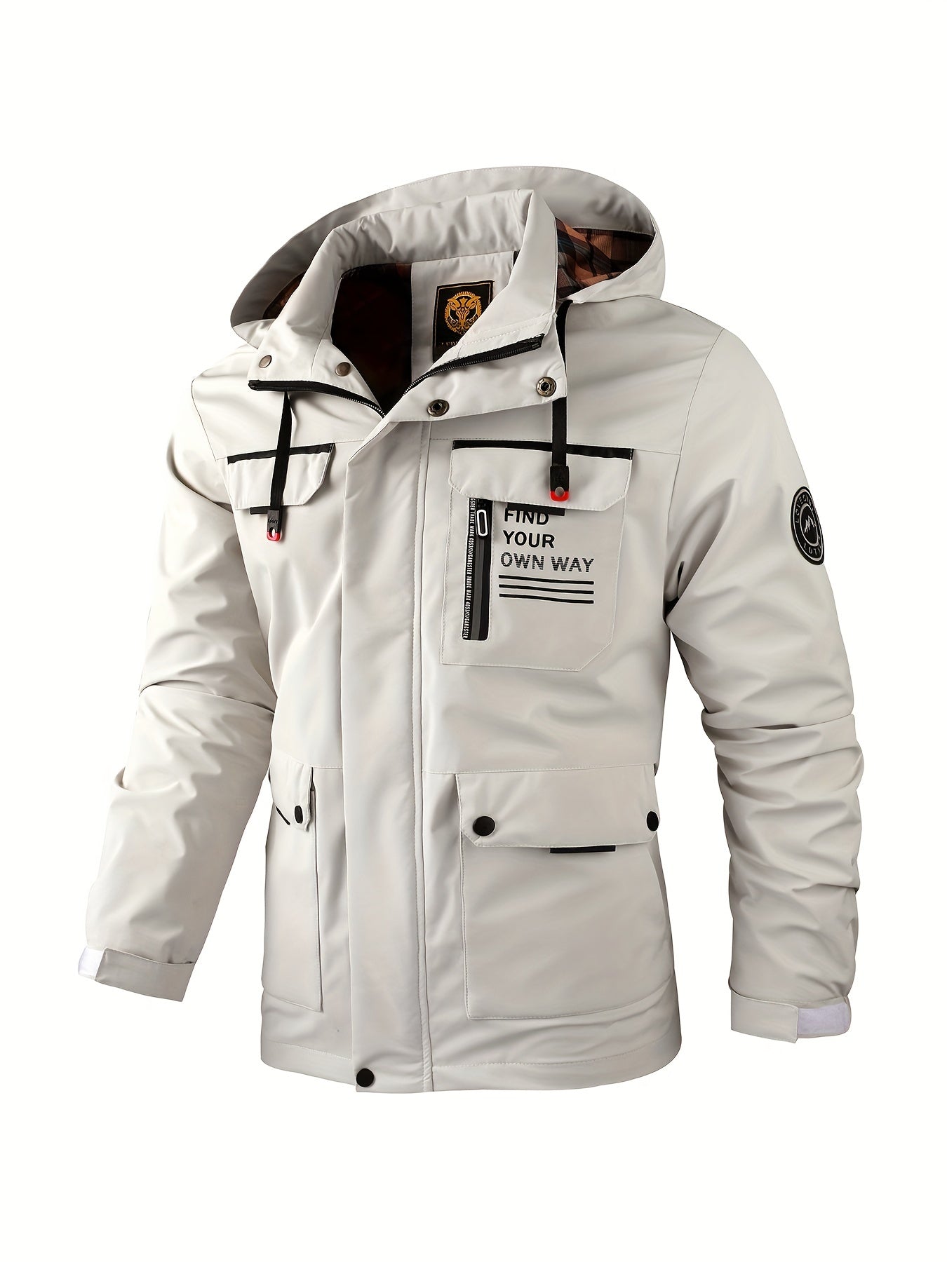 Waterdichte outdoor winterjas voor mannen