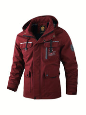 Waterdichte outdoor winterjas voor mannen