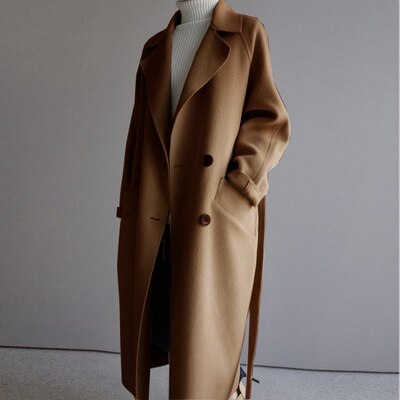 Women's Long Wool Coat