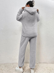 Loungewear Set met Kap Voor Vrouwen