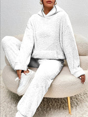 Loungewear Set met Kap Voor Vrouwen