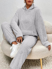 Loungewear Set met Kap Voor Vrouwen