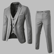 Heren Slim-Fit Driedelige Set