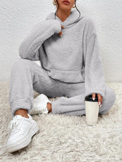 Loungewear Set met Kap Voor Vrouwen