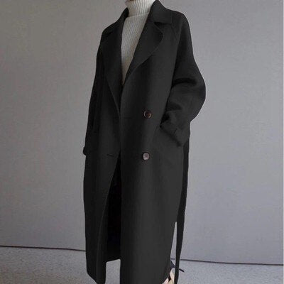 Women's Long Wool Coat