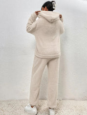 Loungewear Set met Kap Voor Vrouwen