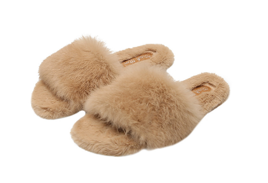 Fluffy pantoffels voor dames