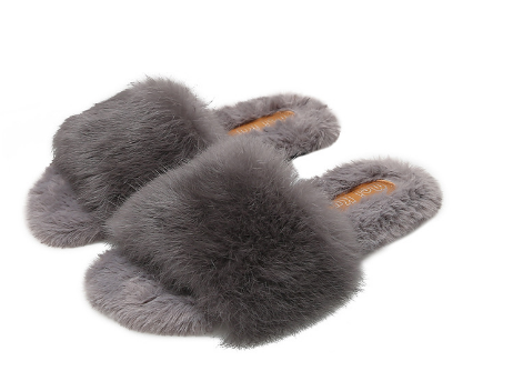 Fluffy pantoffels voor dames