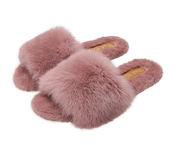 Fluffy pantoffels voor dames