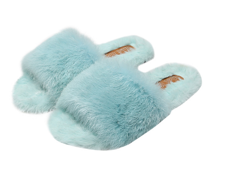 Fluffy pantoffels voor dames